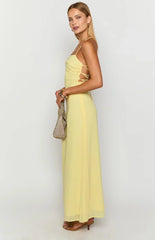 Arabelle Yellow Maxi Dress