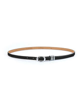 Skinny Belt in Black
