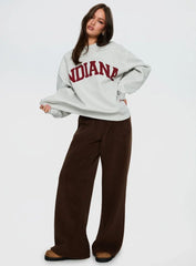 When In Indiana Jumper Grey