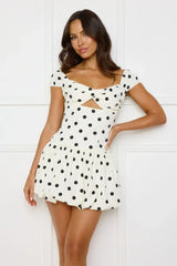 Dunes Of Desire Bubble Mini Dress