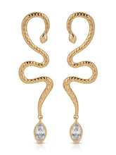 Serpentina Statement Snake Earring