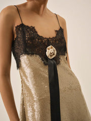 Sylvie Sequin Mini Dress
