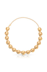 Polished Pebble Choker Necklace