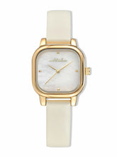 Classic Square Bone Leather Watch