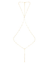 Simple Crystal X Body Chain