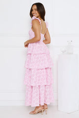 Summer Mist Maxi Dress Pink