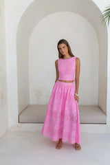 Happier Here Set Pink