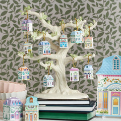Lenox Spice Village 10-Piece Mini Ornament Set
