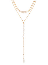 Coastal Pearl Lariat
