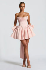Trinity Mini Dress - Blush
