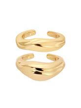 Bold Metallic Ear Cuff Set