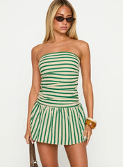 Montebello Strapless Mini Dress Multi Tall