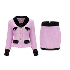 Emma blazer & skirt matching set