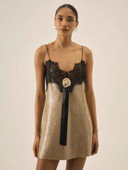 Sylvie Sequin Mini Dress