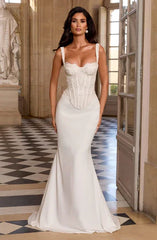 Lace Corset Mermaid Wedding Dress