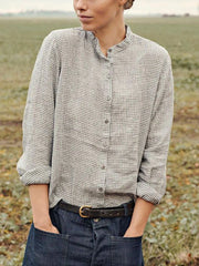 Vintage Outdoor Striped Ladies Shirt
