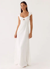 Never Really Over Maxi Dress - White