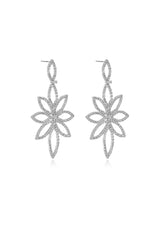 Crystal Bouquet Statement Earrings