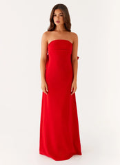 Meredith Maxi Dress - Red
