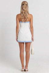 Sunset Sculpt Romper Mini Dress