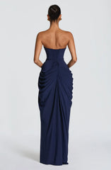 Cyra Maxi Dress - Navy