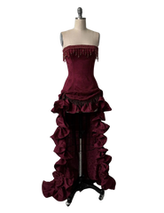 Victorian Lace Evening Dress – Vintage Elegance Gown