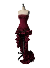 Victorian Lace Evening Dress – Vintage Elegance Gown