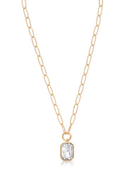Deco Pendant Necklace